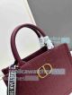 Replica Dior Y1265 Small Tote Shopping Bag Burgundy (4)_th.jpg